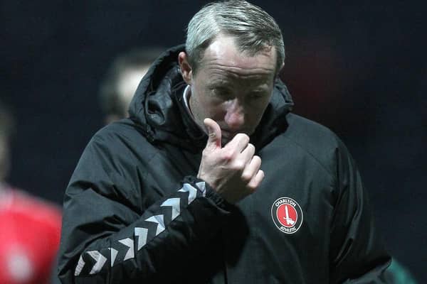 Charlton boss Lee Bowyer