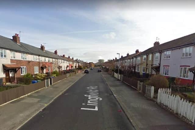 At around 10pm, fire crews narrowed their search down to the streets around Flakefleet Primary School where they eventually found fumes coming from a garden fire in Lingfield Road. Pic: Google