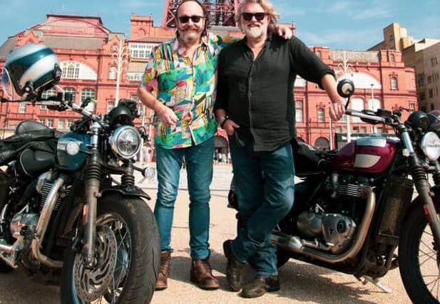 Si King and Dave Myers, the Hairy Bikers are back on UK soil for their latest adventure The Hairy Bikers Go North