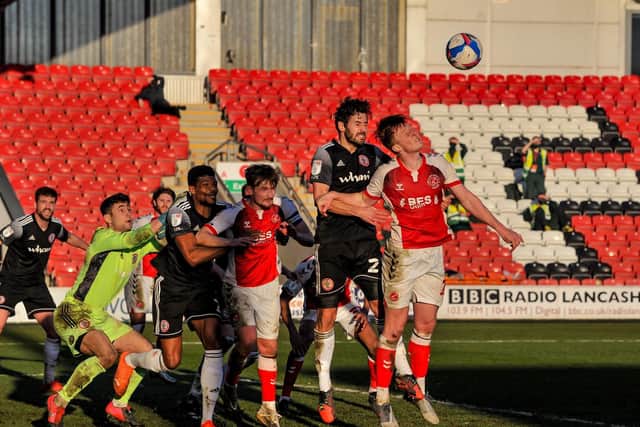 Ged Garner was a surprise selection for Fleetwood's clash with Accrington Stanley