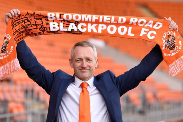 Neil Critchley celebrates the first anniversary of his appointment as Blackpool boss today