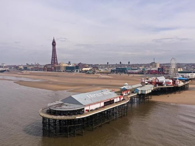 Blackpool finished in last place in the new index.