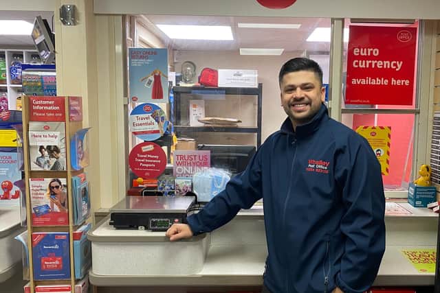 Azim Shaikh who is to be the postmaster at the new post office to be opened at Bickerstaffe Square on Talbot Road