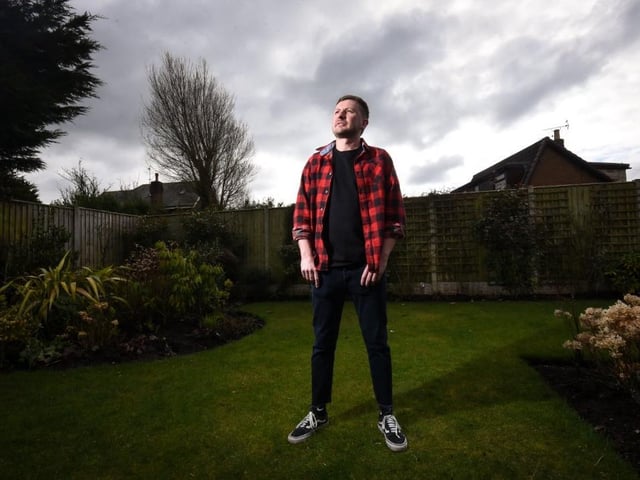 Cavan McKenna, 30, spent six years of his life battling a heroin addiction to become a nurse on the haemotology ward at Blackpool Vic. Photo: Daniel Martino/JPI Media