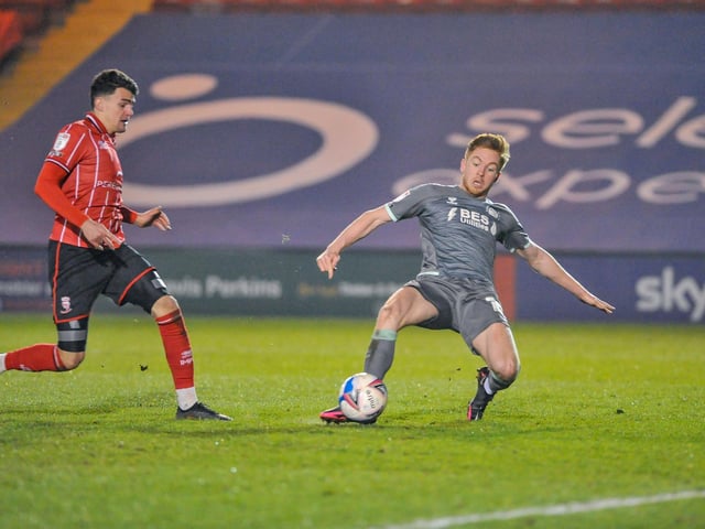 Callum Camps scored his first goal since November in midweek Picture: Stephen Buckley/PRiME Media Images Limited