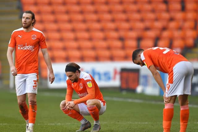 The Seasiders were left dejected by AFC Wimbledon's stoppage-time equaliser