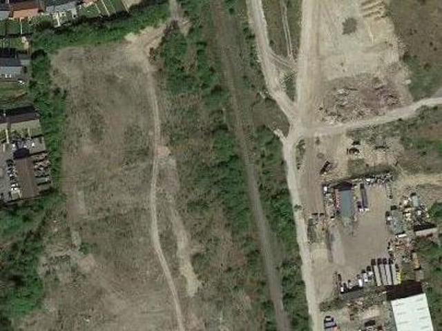 The proposed site for the homes, off Bourne Road in Thornton