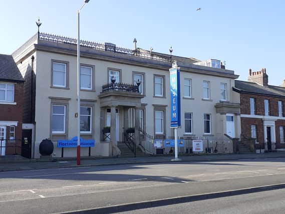 All the scaffolding has been removed to reveal the newly restored Fleetwood Museum
