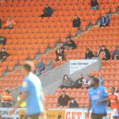 A thousand spectators attended the 'test' fixture against Swindon Town in September - the only time in the last 12 months that any supporters have been allowed into Bloomfield Road
