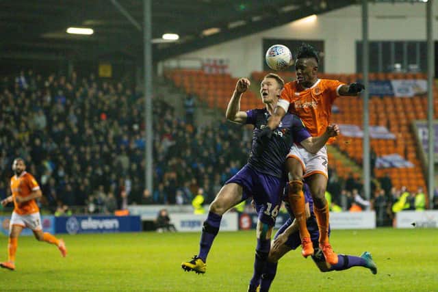 Blackpool played Tranmere Rovers in front of fans a year ago today