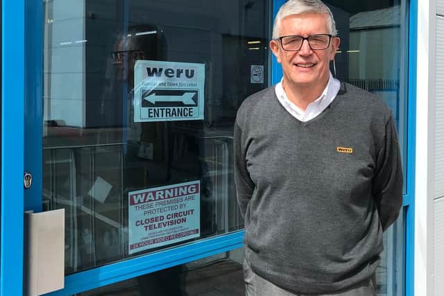 Graham Lindsay founder of Weru UK