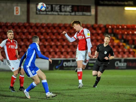 Ged Garner has become a regular starter in recent Fleetwood games and boss Simon Grayson praised his 'clever' play