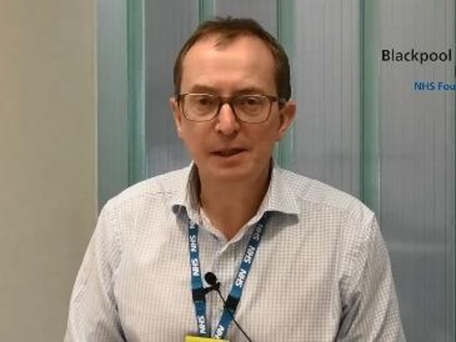 Dr Jim Gardner, medical director at Blackpool Victoria Hospital, and Clifton Hospital in St Annes
