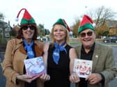 The late comedian Bobby Ball and his wife Yvonne (left) with Kila Redfearn of the Blue Skies Fund at one of of many fund-raising events for the charity in which they were involved