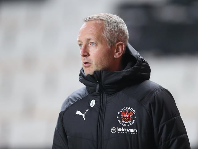 Blackpool head coach Neil Critchley