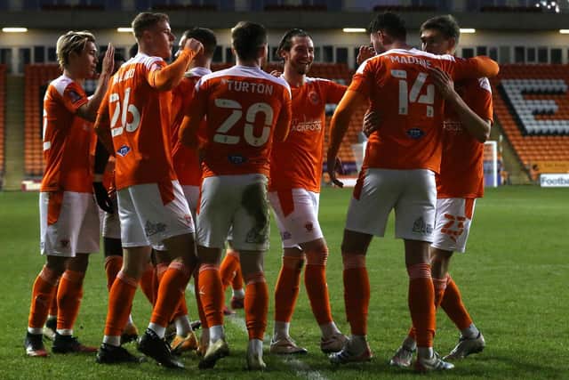 Blackpool go into tomorrow looking to continue their fine form