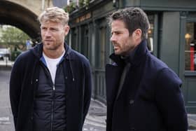 Andrew Flintoff and Jamie Redknapp went on a DNA Journey in ITV's new history show