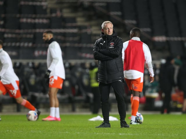 Blackpool head coach Neil Critchley saw his side win in midweek