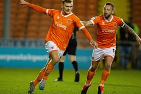 Kiernan Dewsbury-Hall scored Blackpool's last goal of the 2019/20 season, three days before it was suspended and eventually curtailed