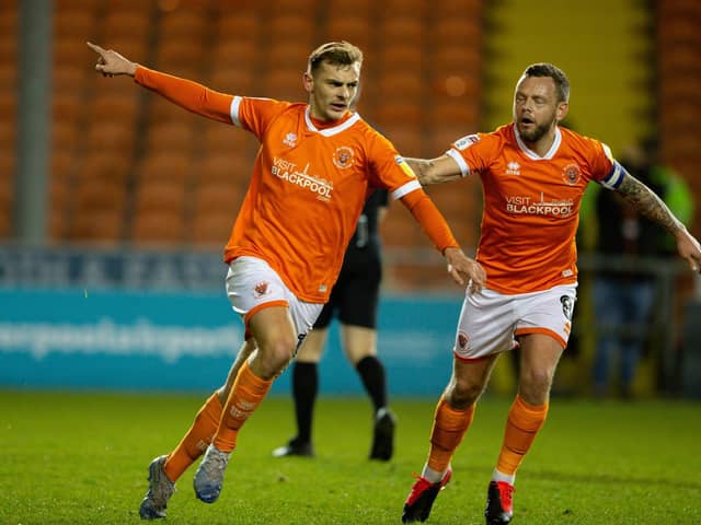 Kiernan Dewsbury-Hall scored Blackpool's last goal of the 2019/20 season, three days before it was suspended and eventually curtailed