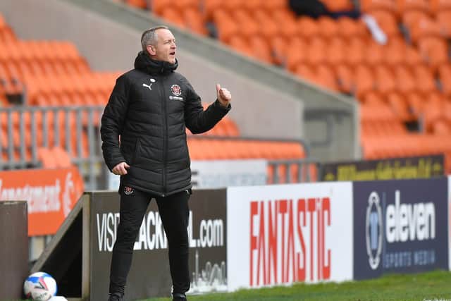 Neil Critchley was frustrated that Blackpool could not take their chances against Fleetwood