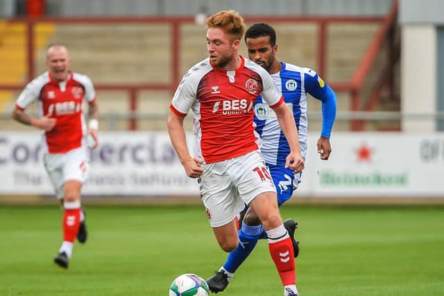Fleetwood Town hope to have top scorer Callum Camps available to face Ipswich after the midfielder missed the derby at Blackpool through injury
