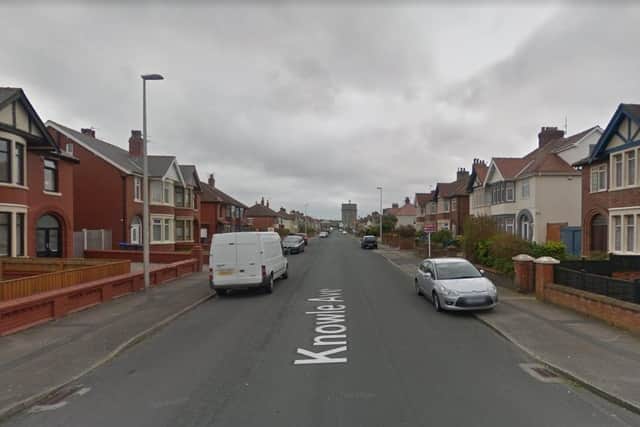 A man who became unwell after being detained by police in Blackpool has died. (Credit: Google)
