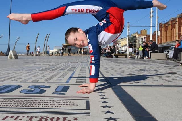 Ava Burke, 11, from Layton, has set herself a trick-a-thon fund-raising challenge from North Pier to Central Pier in Blackpool on Easter Sunday.