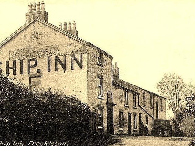 Blundell had been drinking at the Ship Inn Freckleton