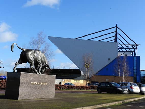 The Kassam Stadium is the venue for today's game