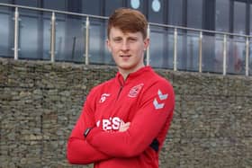 Fleetwood Town striker Ged Garner Picture: Fleetwood Town