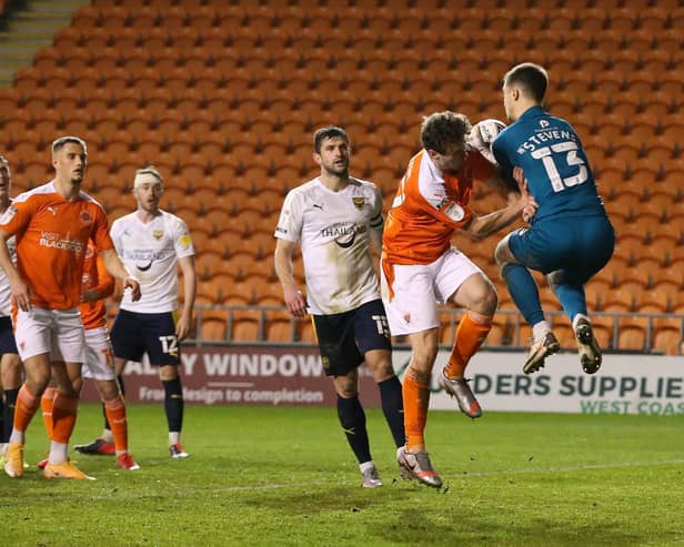 Blackpool and Oxford United drew earlier in the season