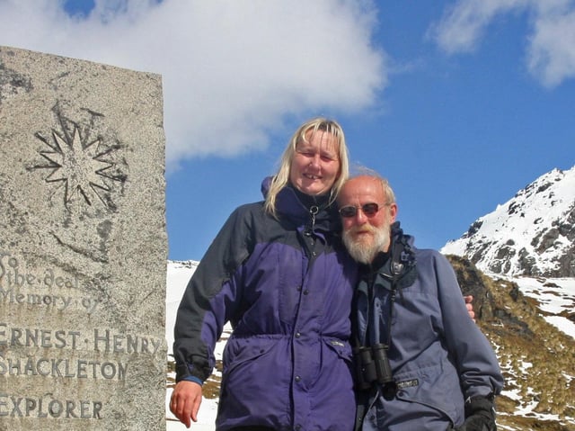 Jacky and Paul Ramsden on a holiday
