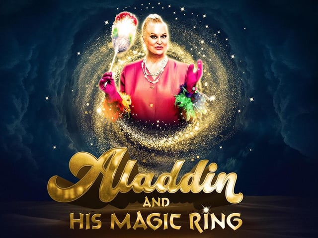 Blackpool summer adult pantomime Aladdin and the Magic Ring