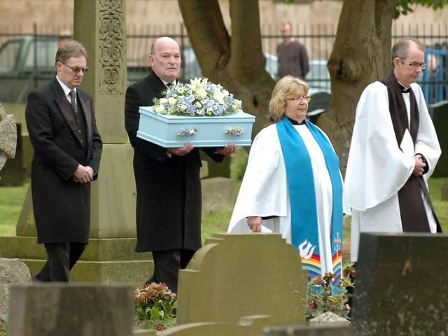 The funeral of 'Baby Boy'