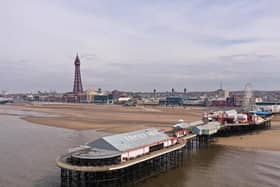 The body of a man who was found on the beach in Blackpool has been formally identified.