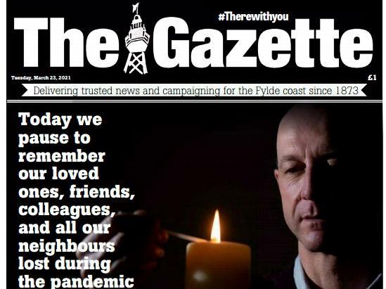 Today we reflect on the lives lost, lessons learned and the debt we owe to our key workers. Here is today's front page.