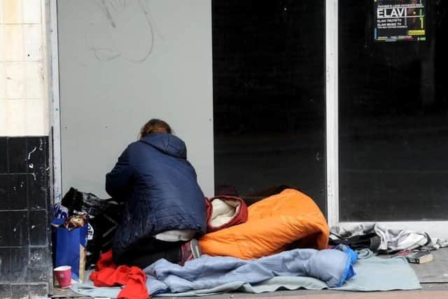 More help could be offered to homeless people