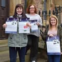 Kirkham shopkeepers Sarah Mangan (Celebrations), Heidi Hopkinson (Serendipity House) and Paula Ardron-Gemmell (Pink Tree Parties) throw their support behind the Heritage Treasure Trail