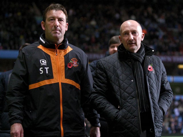 Ian Holloway and Steve Thompson were preparing to implement a club-wide playing style