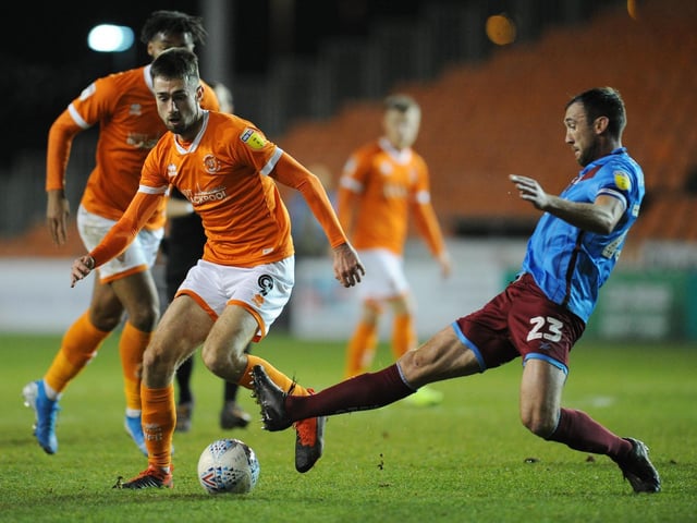 Ryan Hardie had a difficult time after joining Blackpool