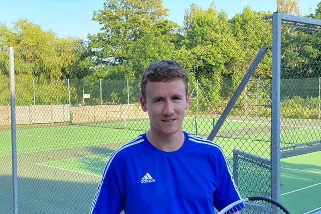 St Chad's Tennis Club's head coach Nick Arnold is preparing for a big week as courts reopen