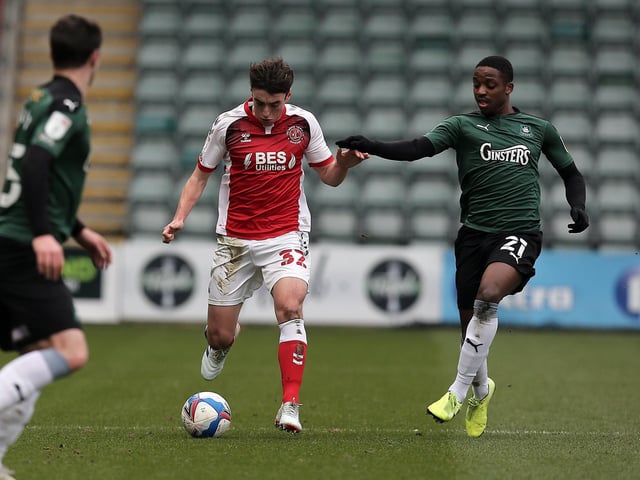Fleetwood Town defender Harrison Holgate Picture: Dave Peters/PRiME Media Images Limited