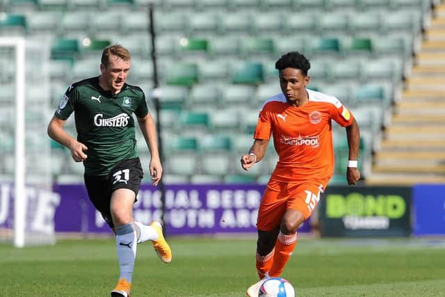 Luke Jephcott scored against Blackpool on the opening day of the season
