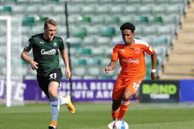 Luke Jephcott scored against Blackpool on the opening day of the season