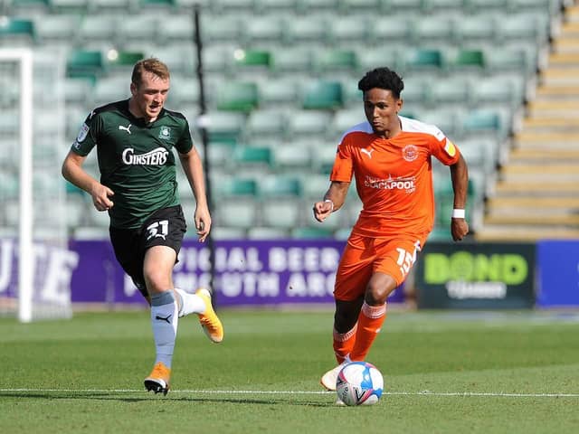 Luke Jephcott scored against Blackpool on the opening day of the season