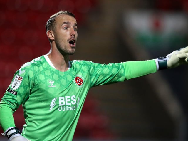Fleetwood Town keeper Alex Cairns