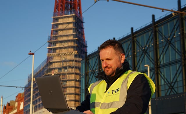 The installation of Blackpool's fast fibre broadband network has been carried out by Lancaster based firm The Network People