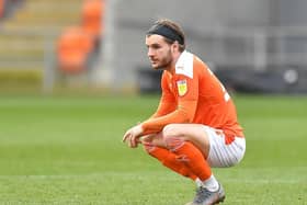 Luke Garbutt can't hide his disappointment at the full-time whistle