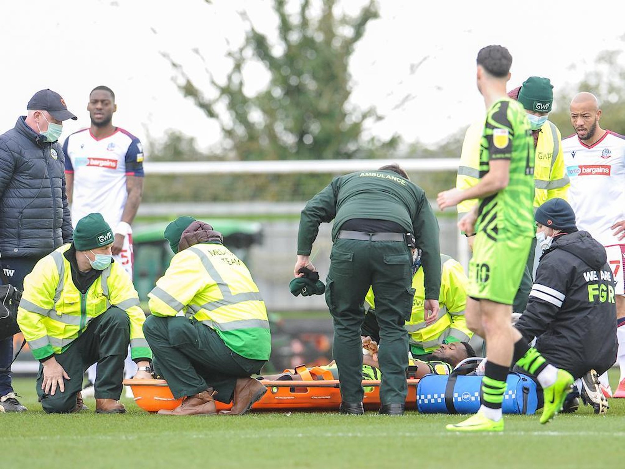 Ex-Blackpool striker Jamille Matt suffers horror hand ...